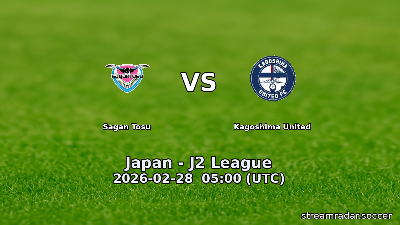Sagan Tosu vs Kagoshima United