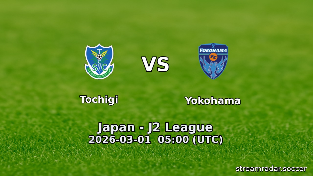 Tochigi vs Yokohama