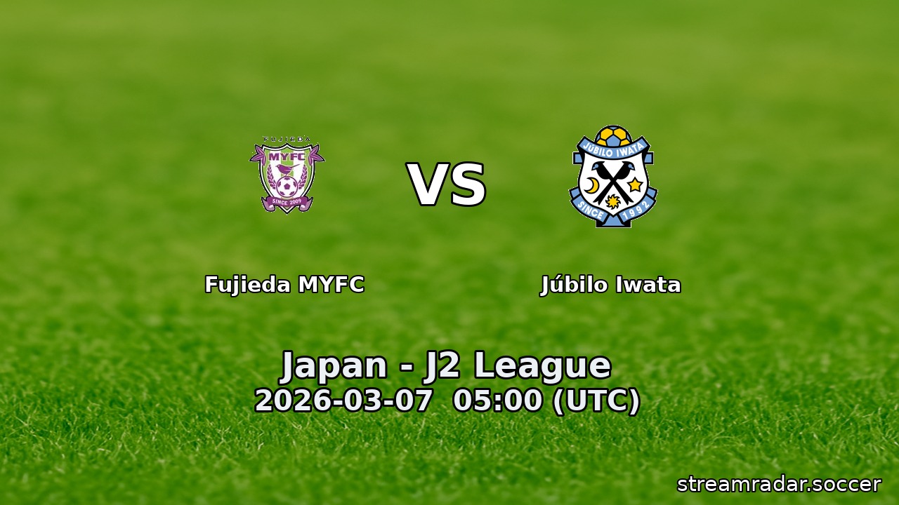 Fujieda MYFC vs Júbilo Iwata