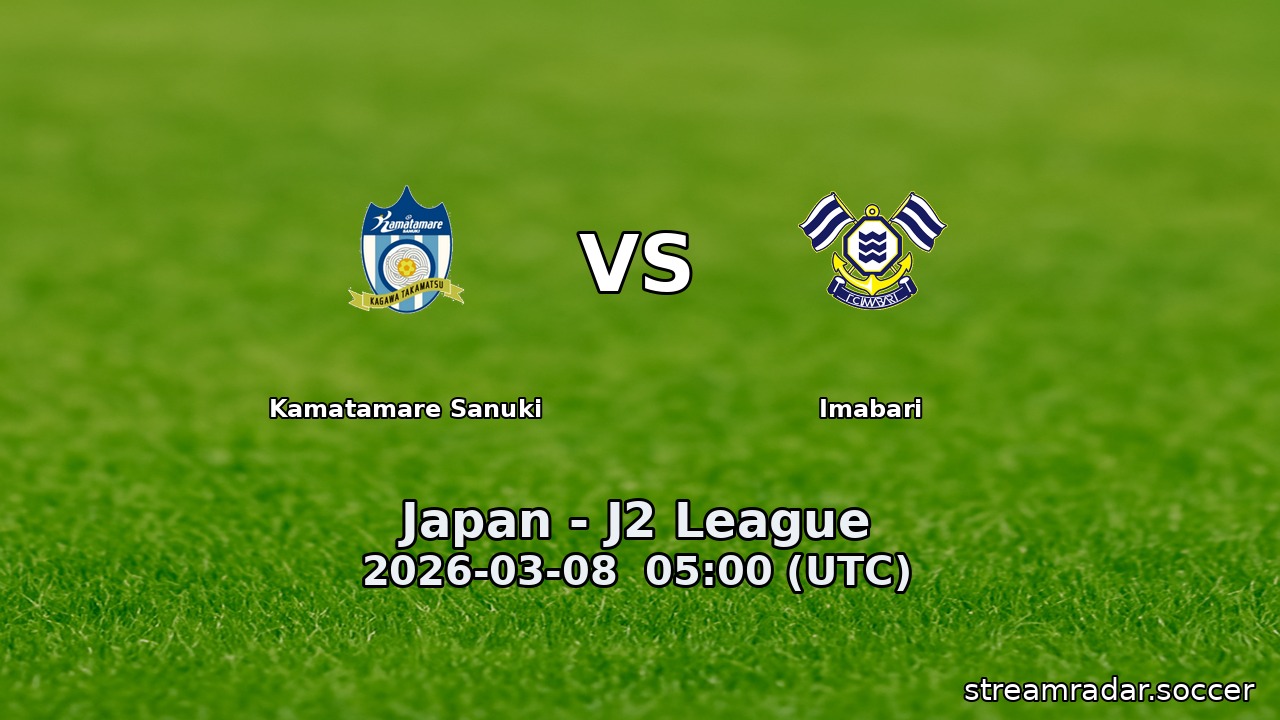 Kamatamare Sanuki vs Imabari