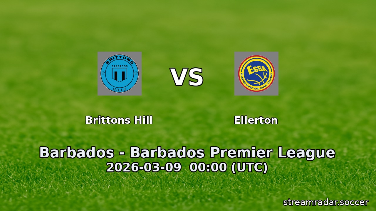 Brittons Hill vs Ellerton
