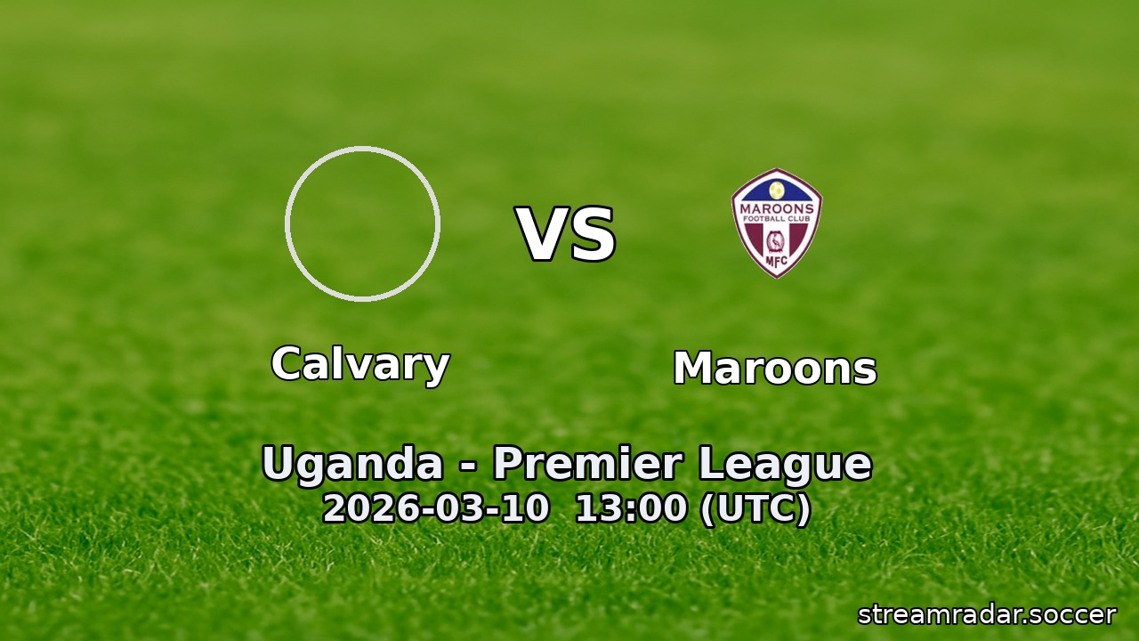 Calvary vs Maroons