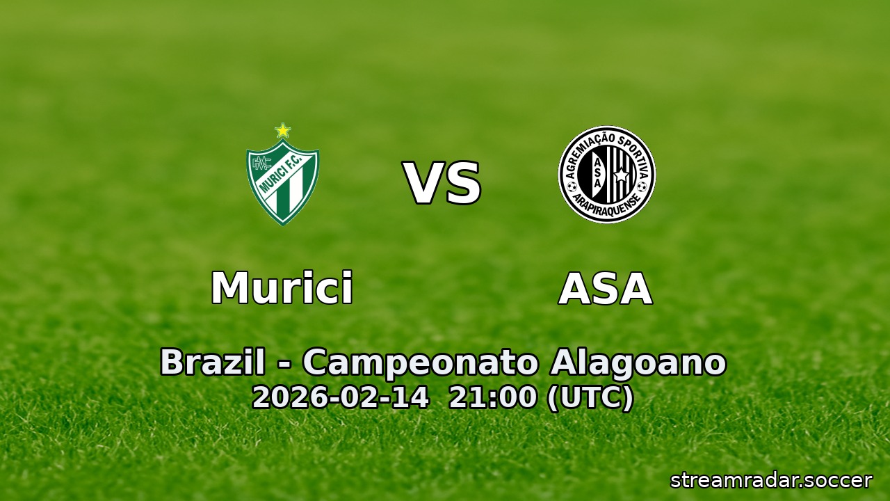Murici vs ASA