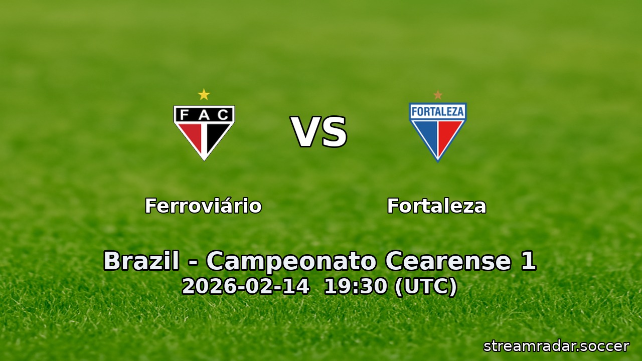 Ferroviário vs Fortaleza