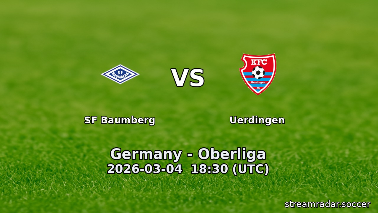 SF Baumberg vs Uerdingen