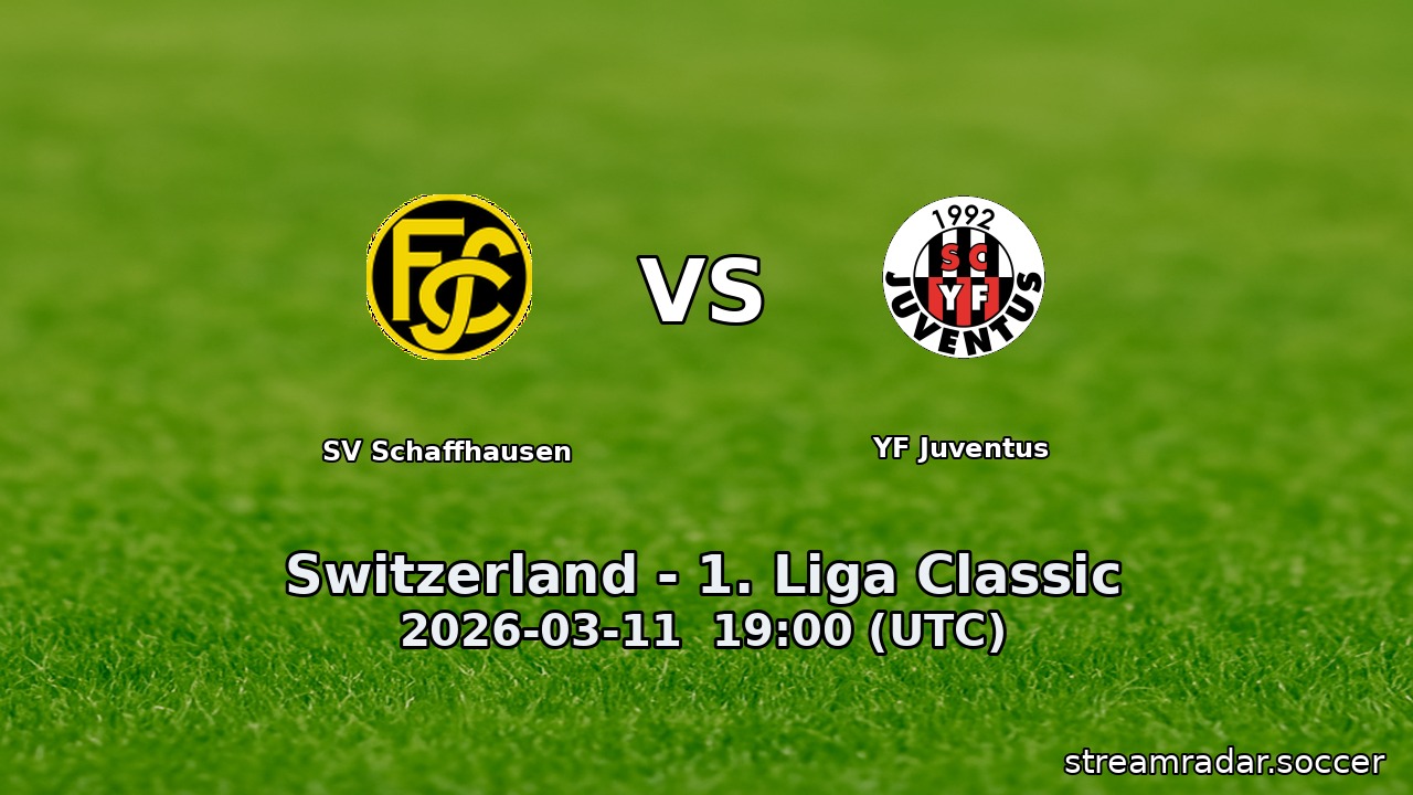 SV Schaffhausen vs YF Juventus