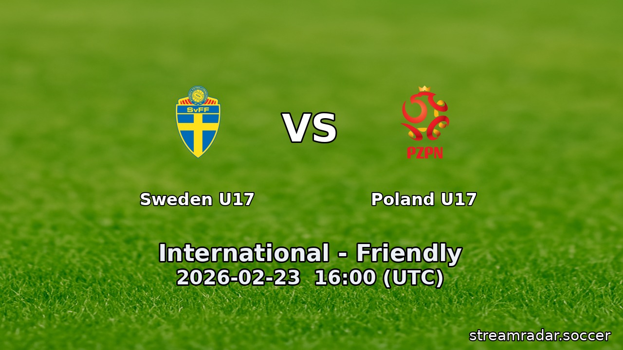 Sweden U17 vs Poland U17