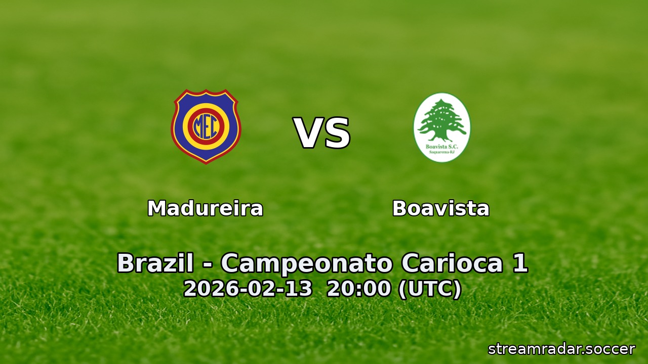 Madureira vs Boavista