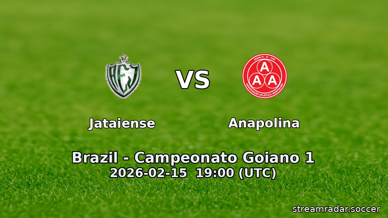 Jataiense vs Anapolina