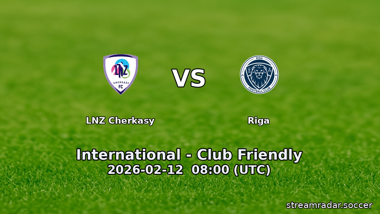 LNZ Cherkasy vs Riga
