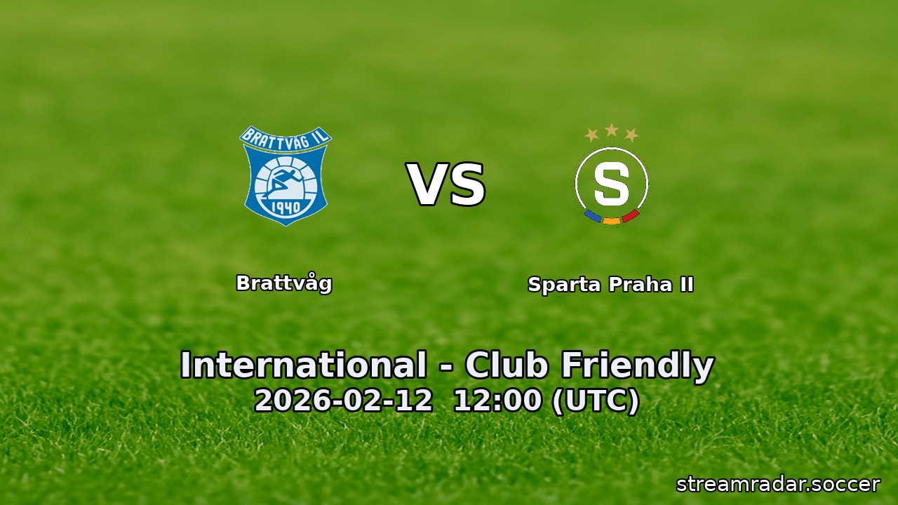 Brattvåg vs Sparta Praha II