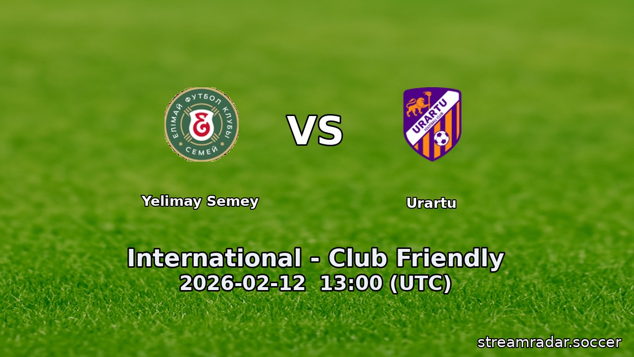 Yelimay Semey vs Urartu