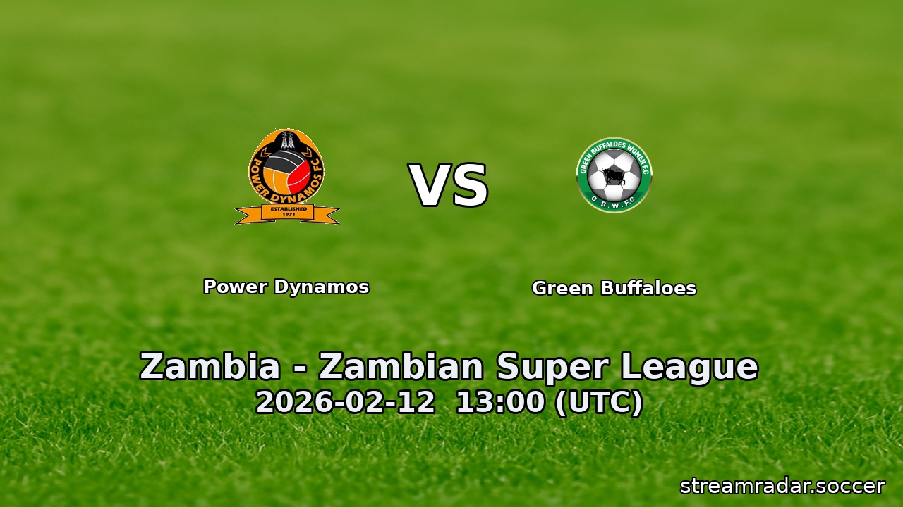 Power Dynamos vs Green Buffaloes