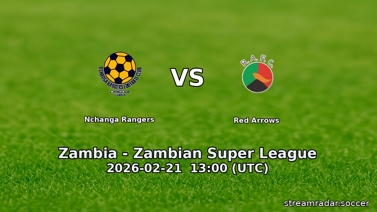 Nchanga Rangers vs Red Arrows