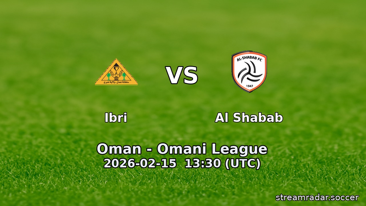 Ibri vs Al Shabab