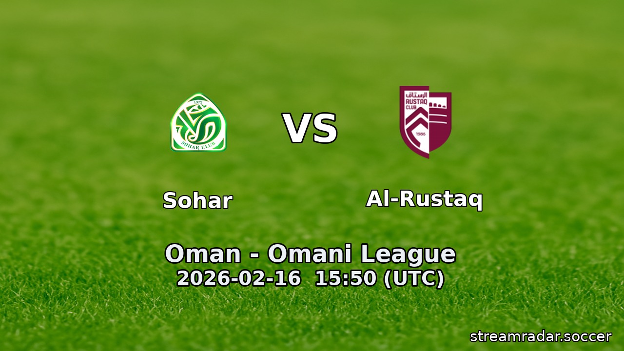 Sohar vs Al-Rustaq