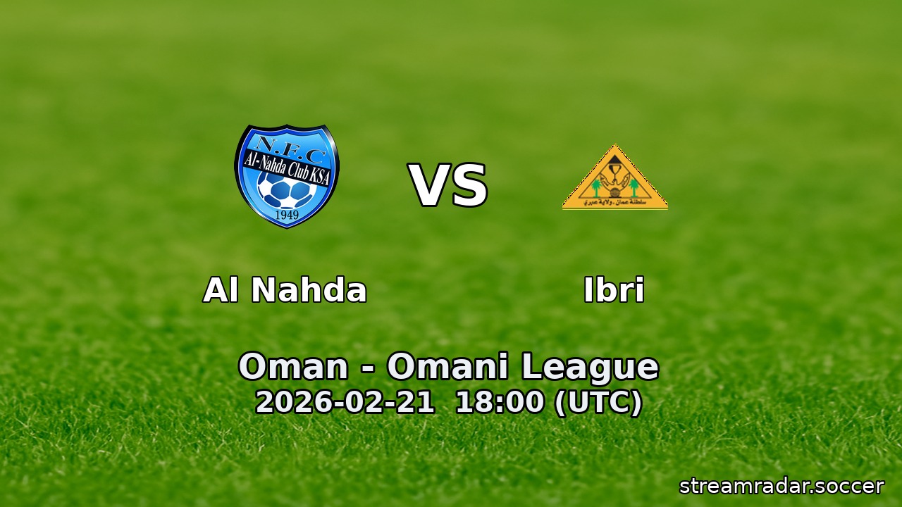 Al Nahda vs Ibri
