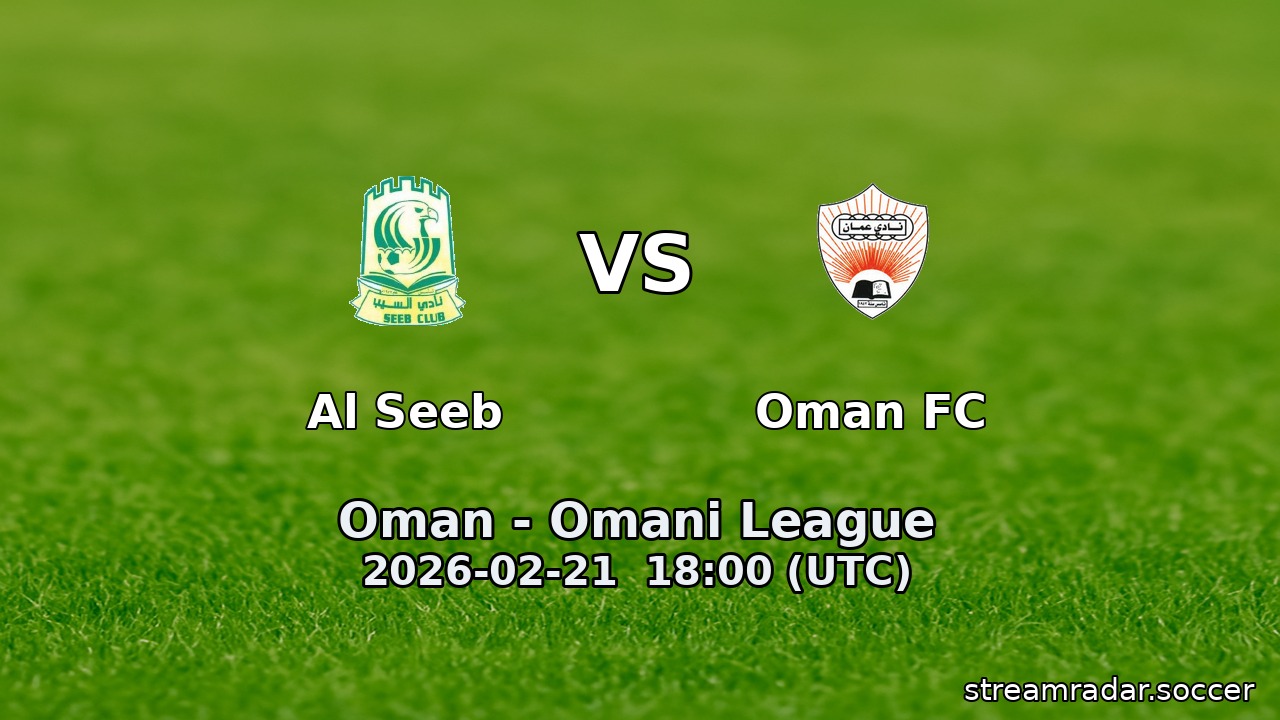 Al Seeb vs Oman FC