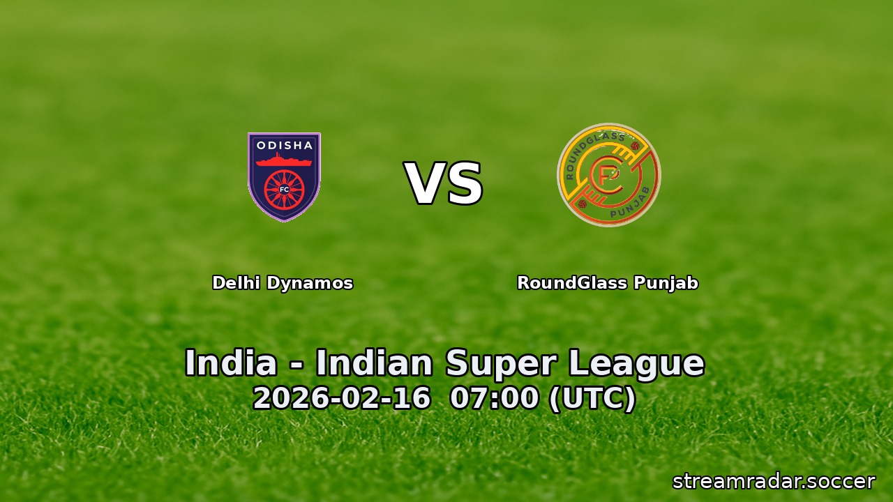 Delhi Dynamos vs RoundGlass Punjab