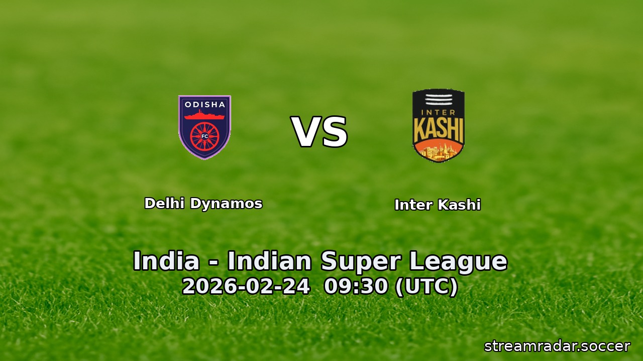 Delhi Dynamos vs Inter Kashi