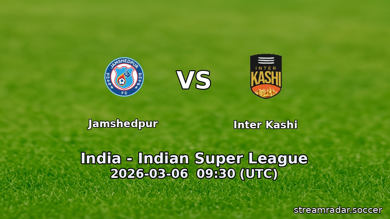 Jamshedpur vs Inter Kashi