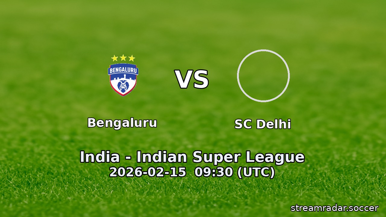 Bengaluru vs SC Delhi