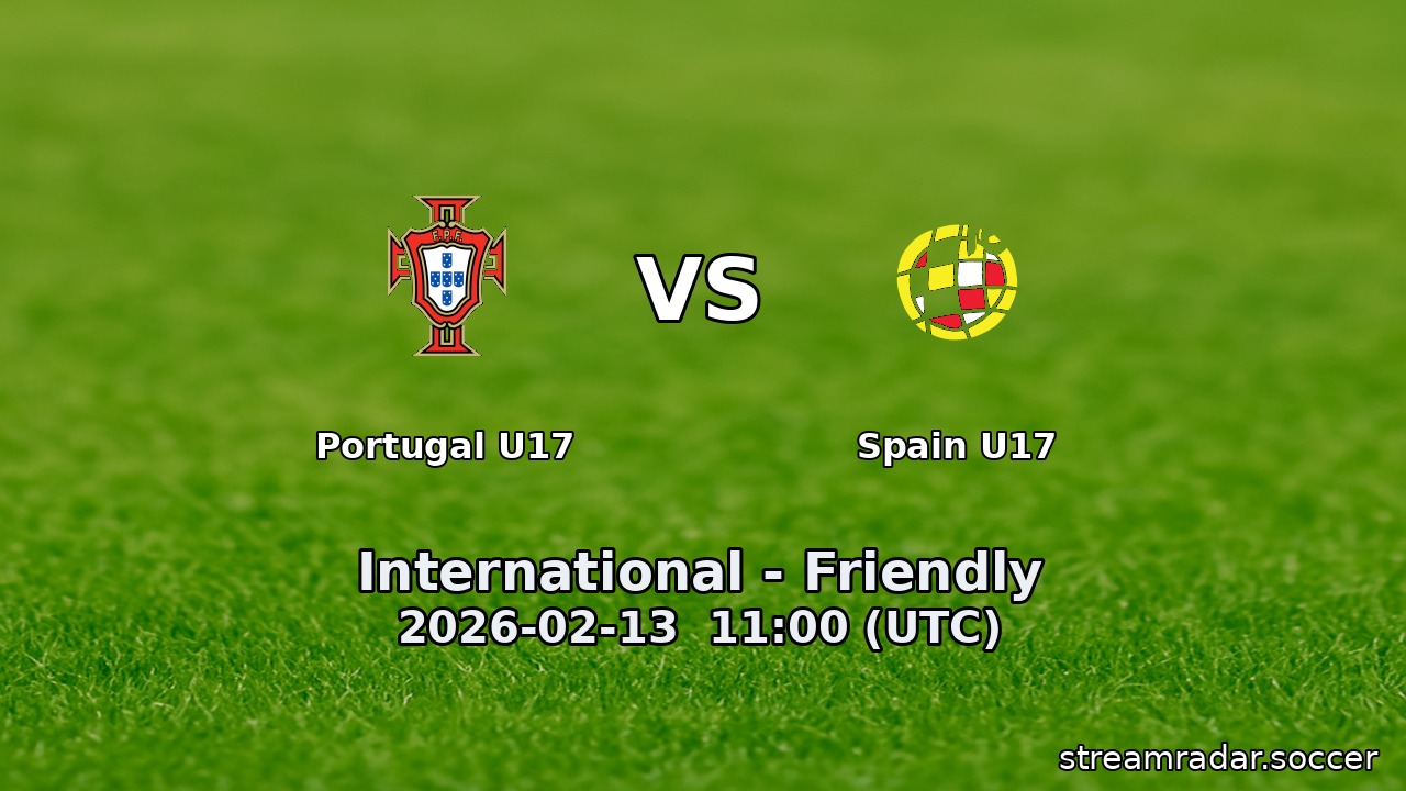 Portugal U17 vs Spain U17
