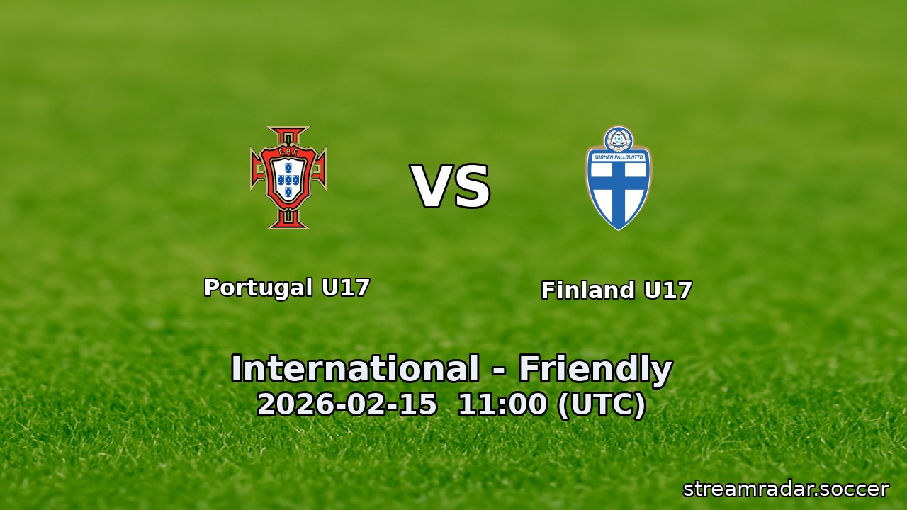 Portugal U17 vs Finland U17