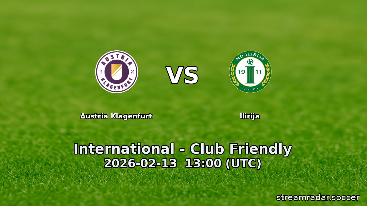 Austria Klagenfurt vs Ilirija