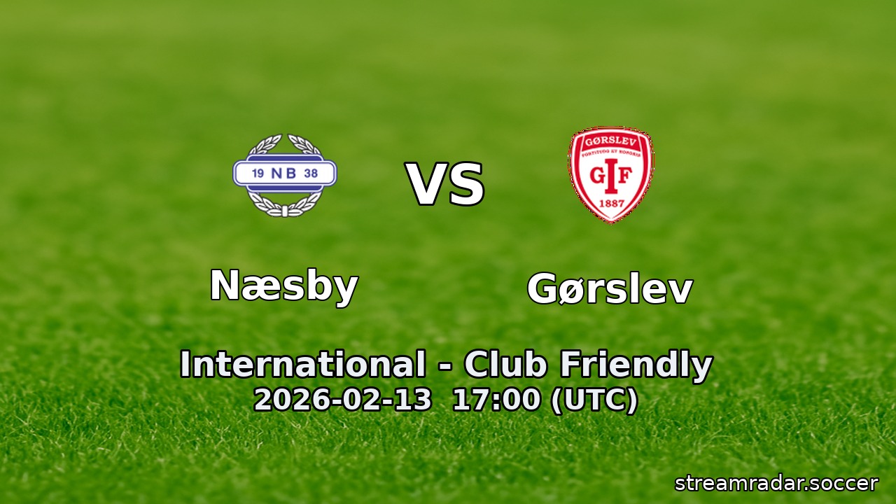 Næsby vs Gørslev