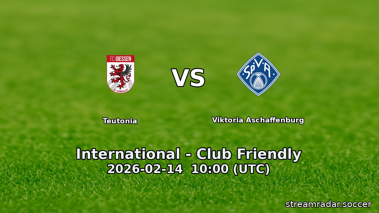 Teutonia vs Viktoria Aschaffenburg