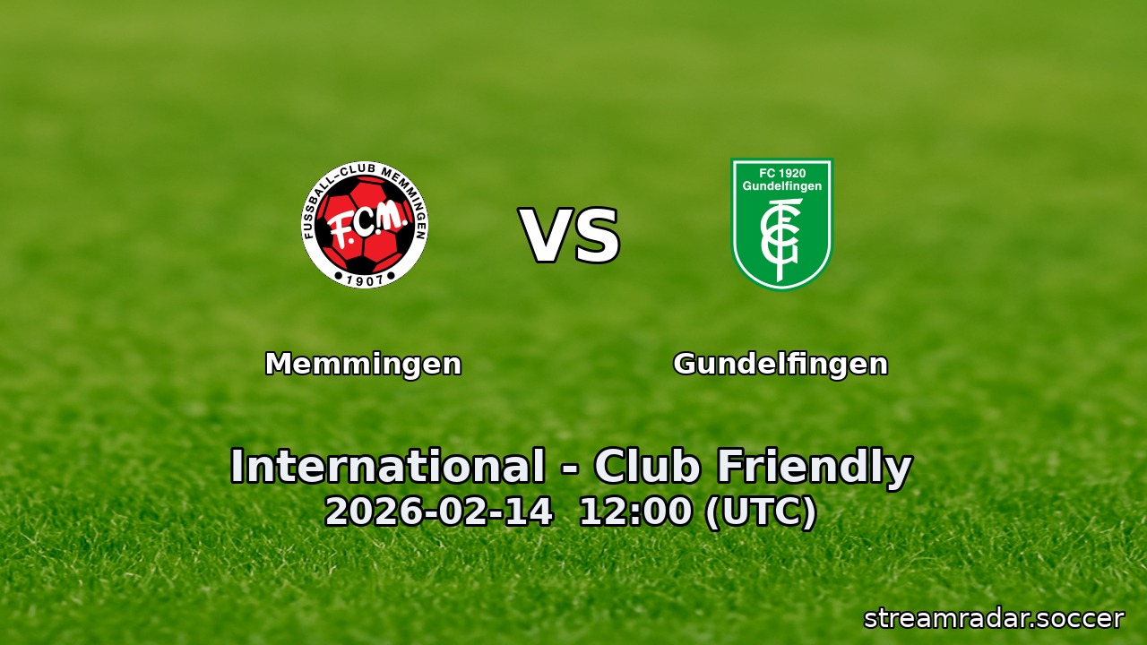 Memmingen vs Gundelfingen