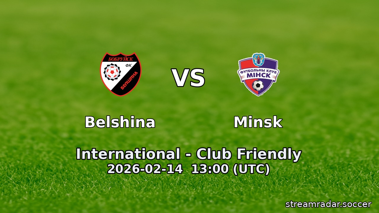 Belshina vs Minsk