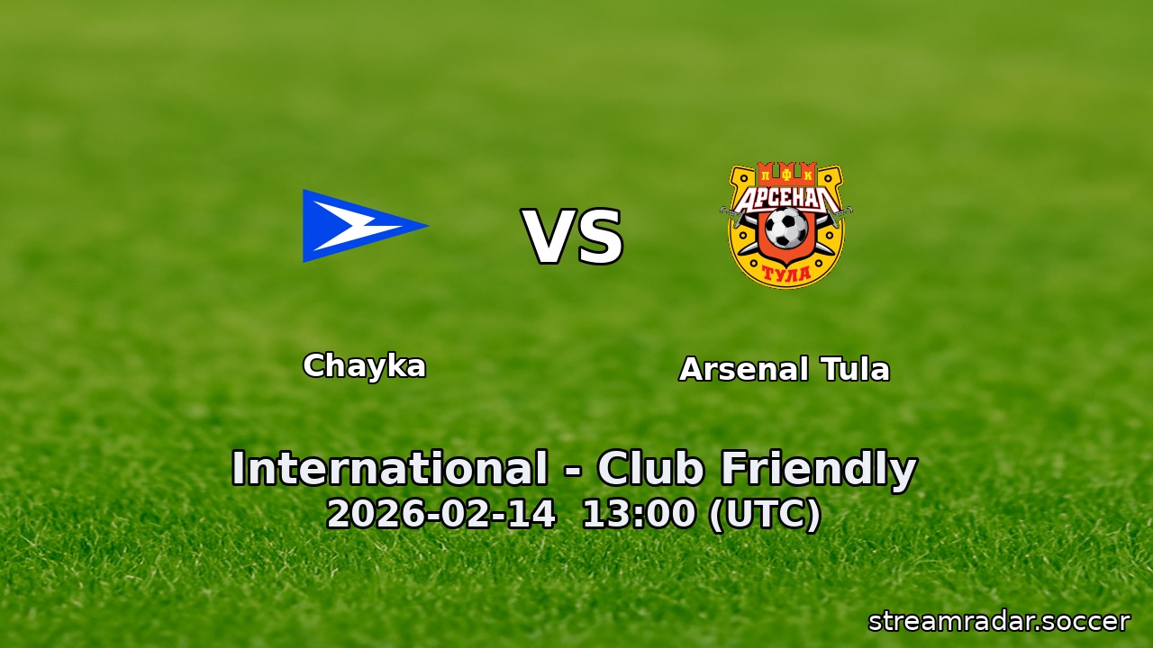 Chayka vs Arsenal Tula