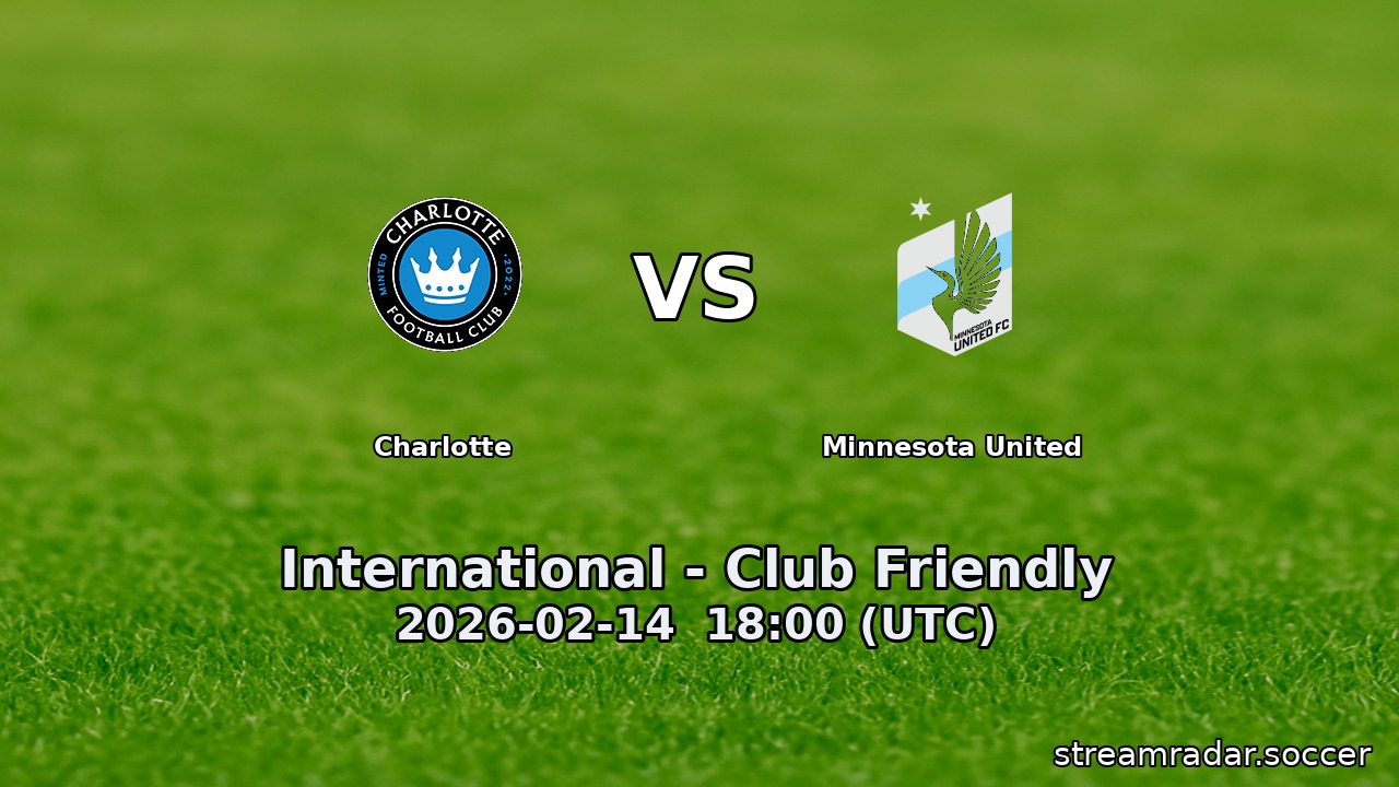 Charlotte vs Minnesota United