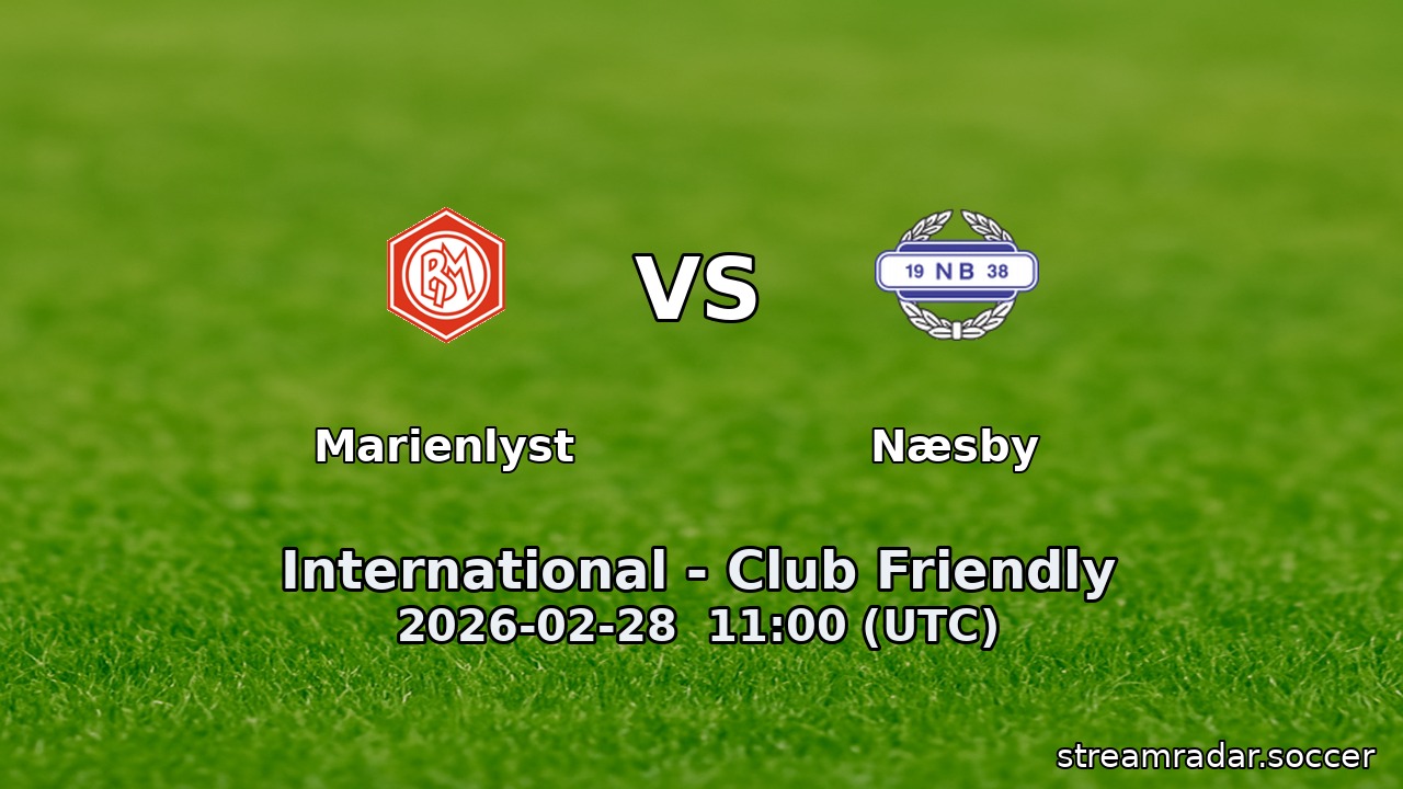 Marienlyst vs Næsby