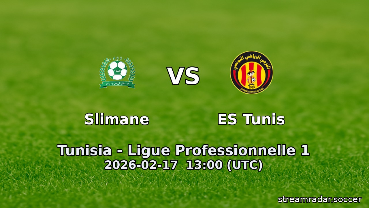 Slimane vs ES Tunis