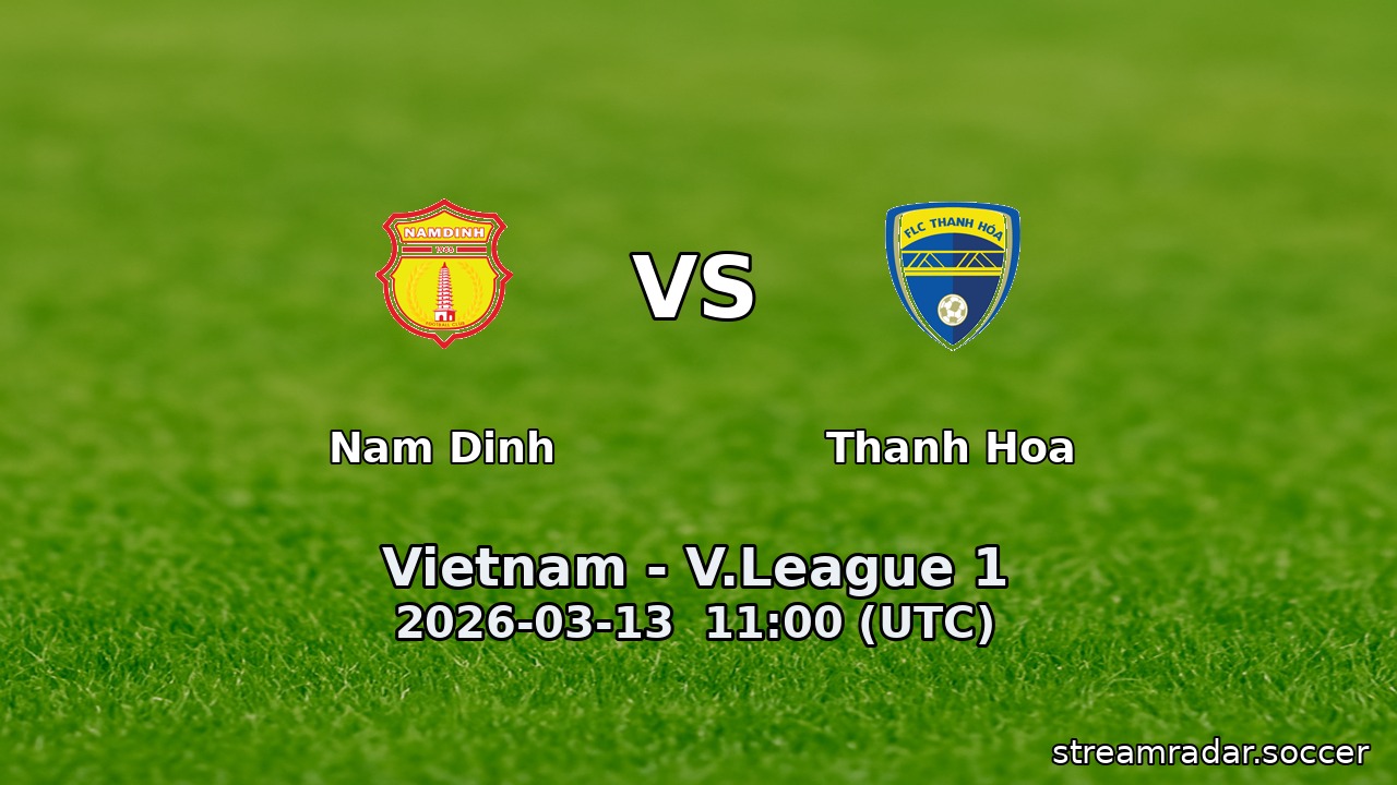 Nam Dinh vs Thanh Hoa