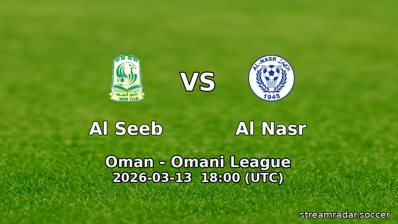 Al Seeb vs Al Nasr