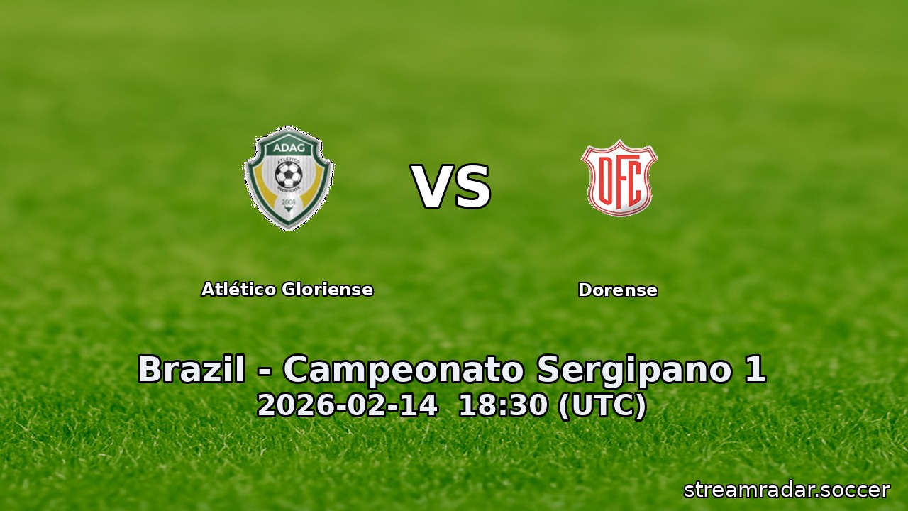 Atlético Gloriense vs Dorense