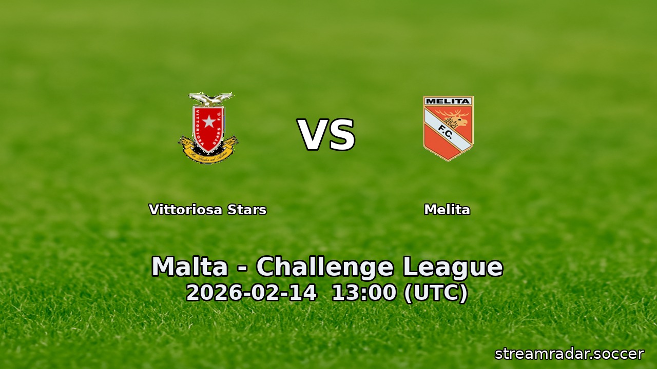 Vittoriosa Stars vs Melita