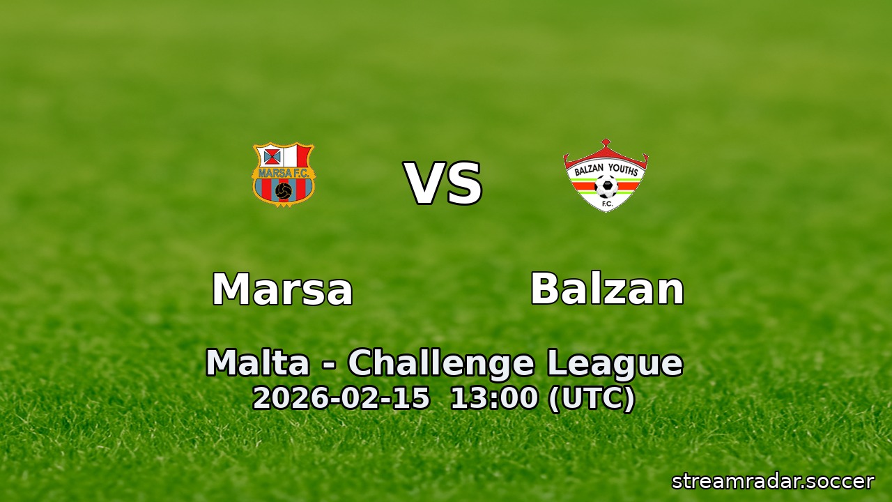 Marsa vs Balzan
