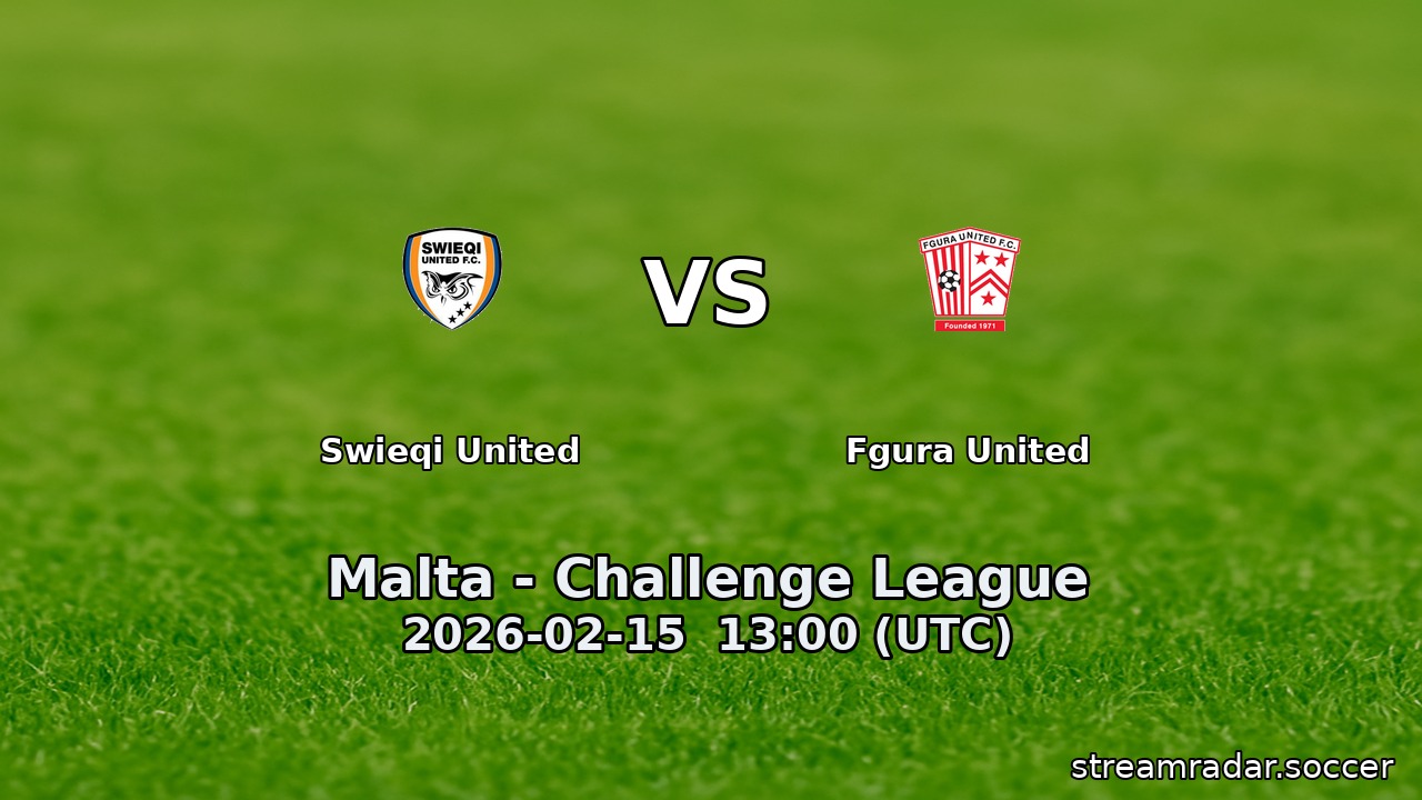Swieqi United vs Fgura United