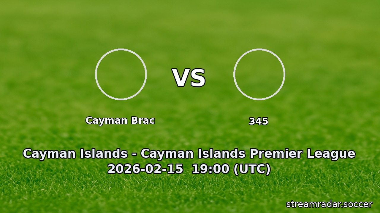 Cayman Brac vs 345