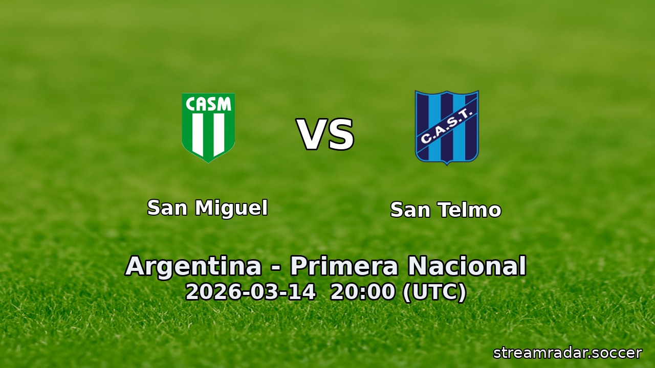 San Miguel vs San Telmo