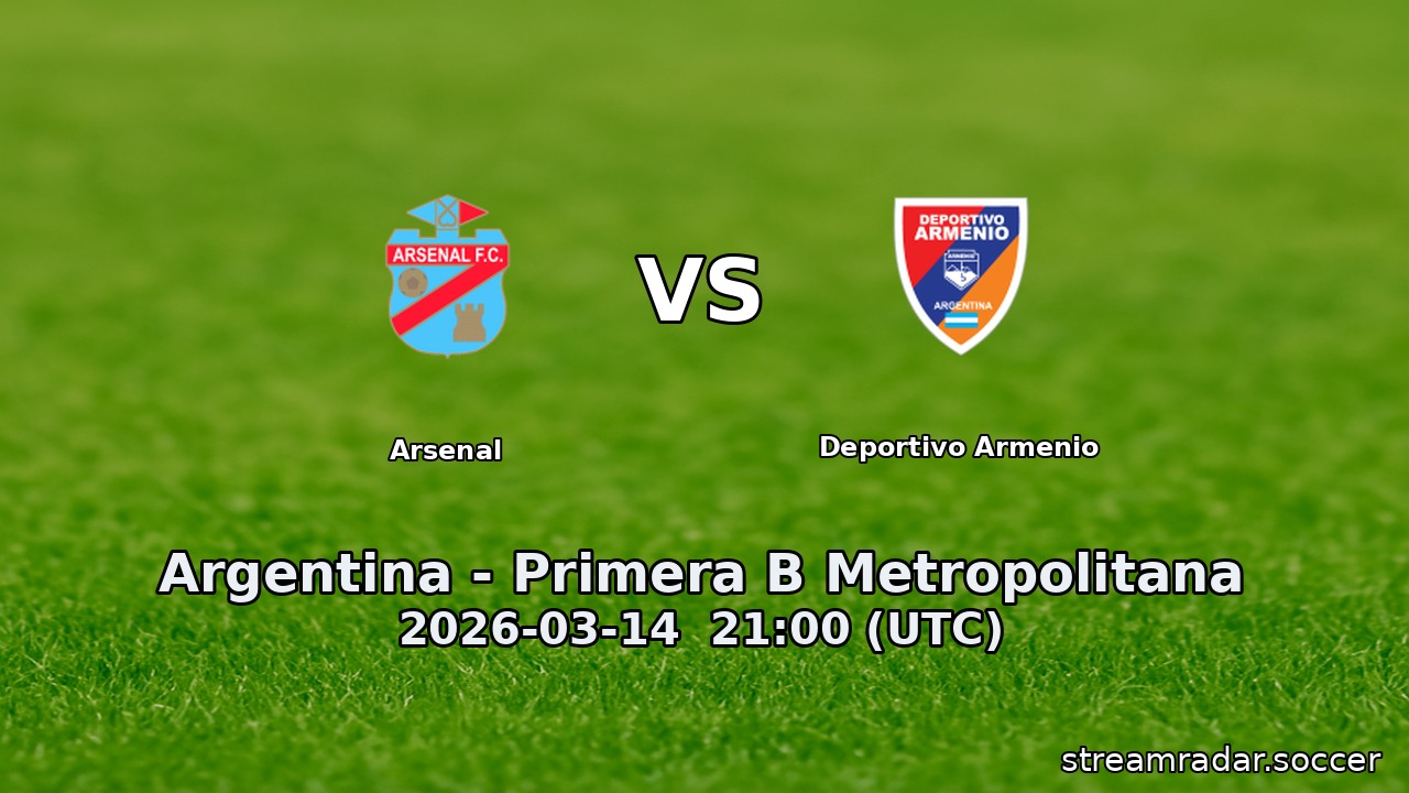 Arsenal vs Deportivo Armenio