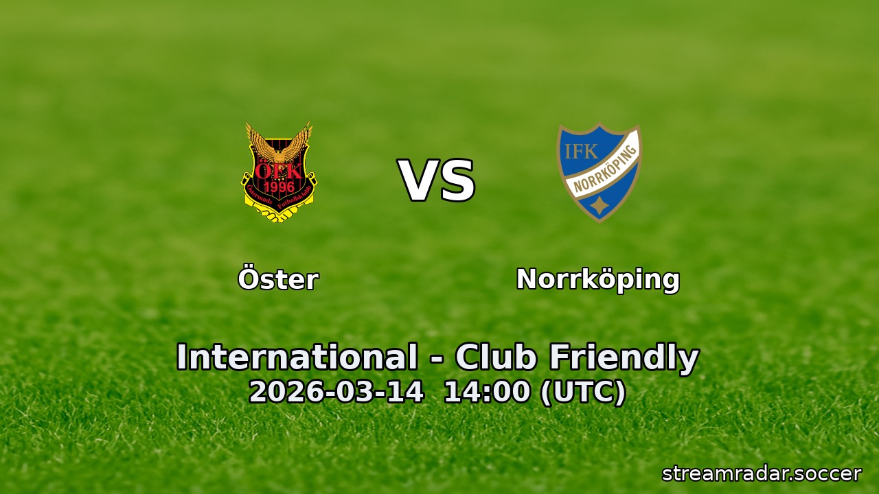 Öster vs Norrköping