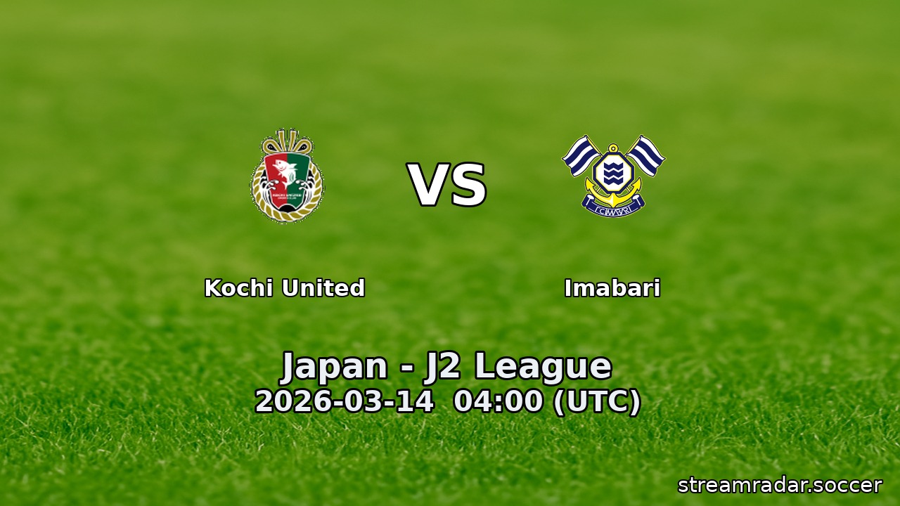Kochi United vs Imabari