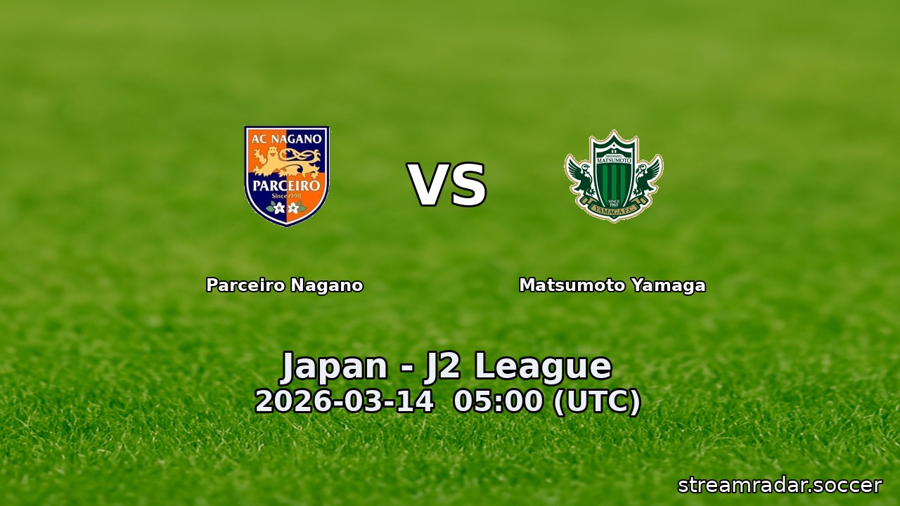 Parceiro Nagano vs Matsumoto Yamaga