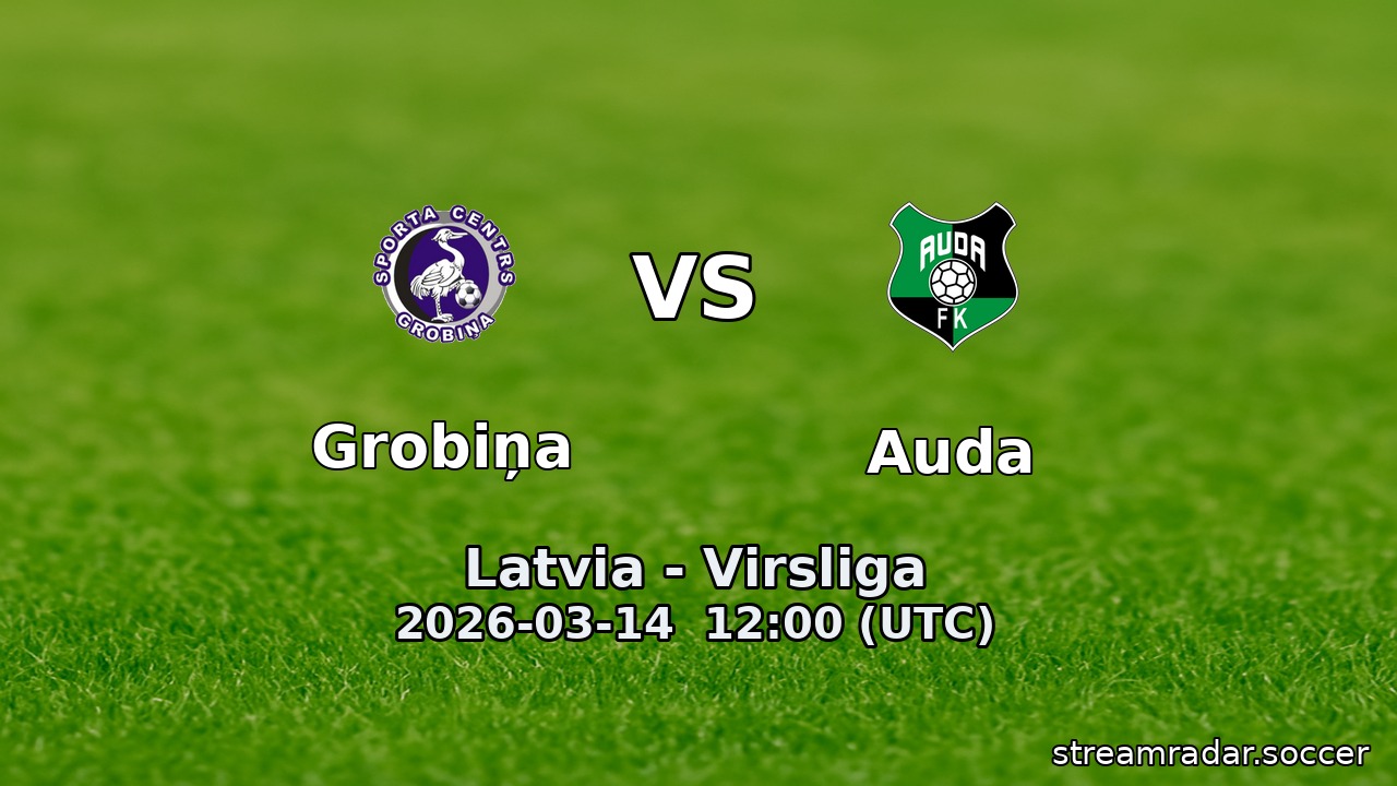 Grobiņa vs Auda